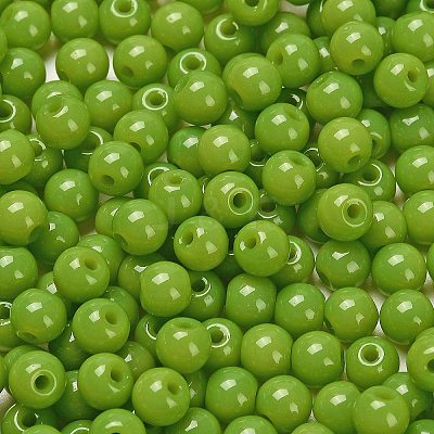 Opaque Colours Glass Seed Beads SEED-C001-02B-09-1