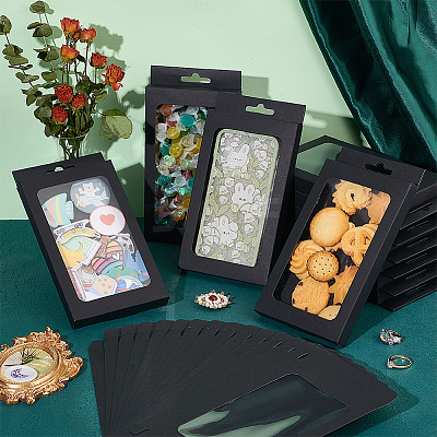 Rectangle Foldable Creative Cardboard Boxes CON-WH0087-99B-1