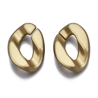 Spray Painted Acrylic Linking Rings ACRP-N002-37-1