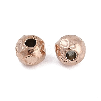 Textured 316 Surgical Stainless Steel Beads STAS-M106-01A-RG-1