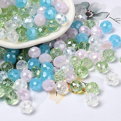 Glass Beads EGLA-A034-LM8mm-50-1