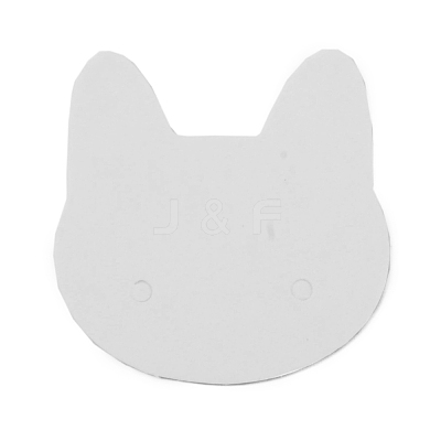 Paper Earring Display Cards CDIS-WH0006-04D-1