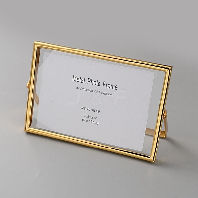 Alloy Photo Frame Stand AJEW-WH0077-110B-1