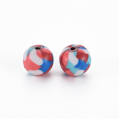 Handmade Polymer Clay Beads CLAY-N008-054A-11-1