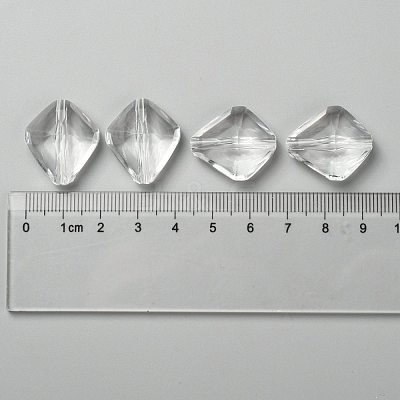 Transparent Acrylic Beads PL6362Y-1