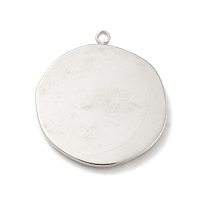 Non-Tarnish 304 Stainless Steel Pendants STAS-A066-02P-1