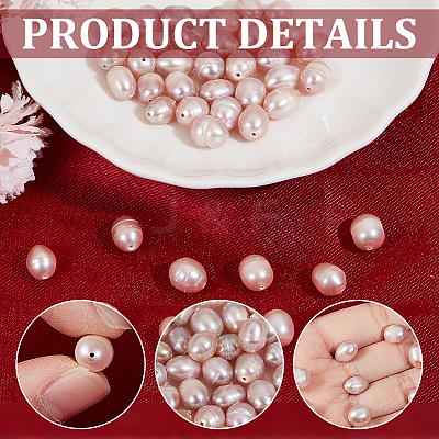 1 Strand Natural Cultured Freshwater Pearl Beads Strands PEAR-NB0002-45A-1