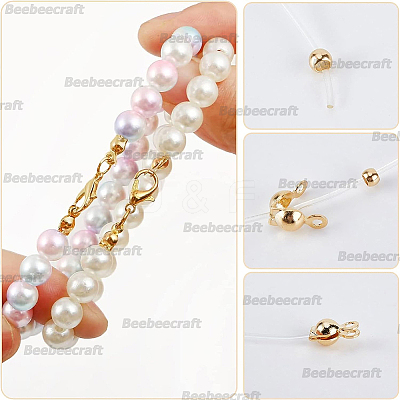 500Pcs 316 Surgical Stainless Steel Crimp Beads STAS-BBC0009-05-1