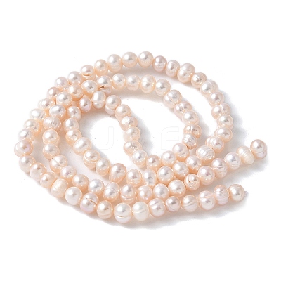 Natural Cultured Freshwater Pearl Beads Strands PEAR-I007-07L-04-1