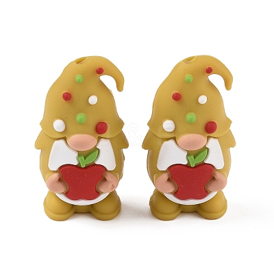 Teachers' Day Themes Silicone Beads SIL-I013-01C-01-1