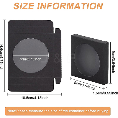 Foldable Creative Kraft Paper Box CON-BC0006-64A-1