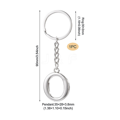 Alloy Keychains KEYC-TADJ0001-11O-1