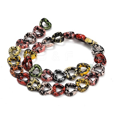 Handmade Porcelain Beads Strands PR-CBAB520-20B-1