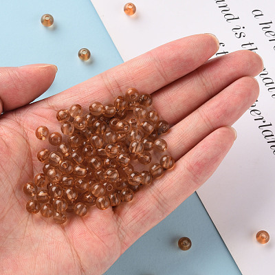 Transparent Acrylic Beads MACR-S370-A6mm-761-1