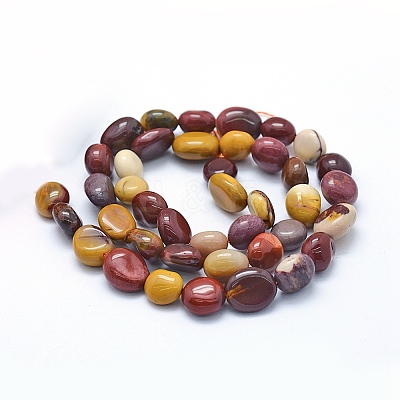 Natural Mookaite Beads Strands G-K230-06-1
