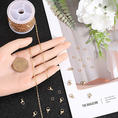 DIY Chain Bracelet Necklace Making Kit CHC-BBC0001-03-1