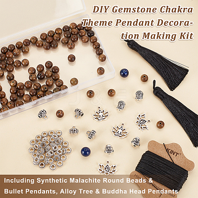 DIY Pendant Decoration Making Kit DIY-OC0011-98-1