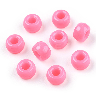 Opaque Plastic Beads KY-T025-01-F13-1