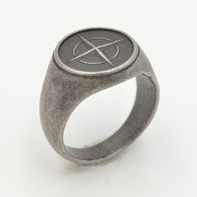 304 Stainless Steel Finger Rings FS-WG5F41B-77-1