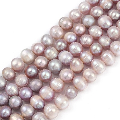 Natural Cultured Freshwater Pearl Beads Strands PEAR-I007-07Z-04A-1