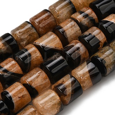 Natural Agate Beads Strands G-F820-P01-01E-1