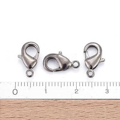 Brass Lobster Claw Clasps X-KK-902-B-1
