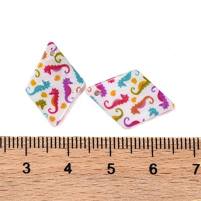 Natural Freshwater Shell Pendants BSHE-S304-19H-1