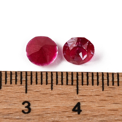 Glass Rhinestone Cabochons RGLA-A026-01A-208DE-1