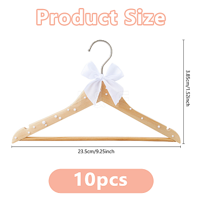 Wood Clothes Hangers AJEW-WH0752-198-1