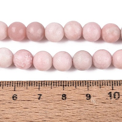 Natural Pink Opal Beads Strands G-N367-01C-01-1