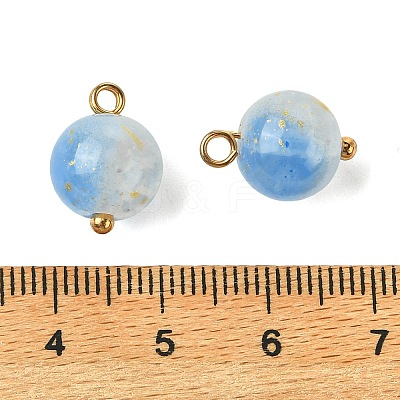Alloy Glass Pendants GLAA-P080-04G-12-1