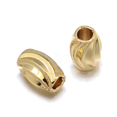 Brass Beads KK-E711-007G-NR-1