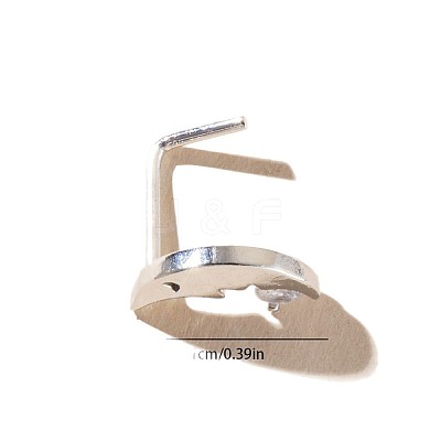 304 Stainless Steel L-Shaped Nose Rings FS-WGDE6EA-02-1