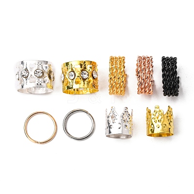 Twisted Hair Coil Dreadlock Beads FIND-NB0001-57-1