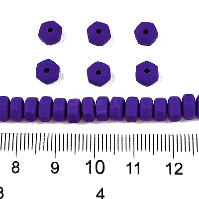 Handmade Polymer Clay Beads Strand CLAY-T021-01P-1