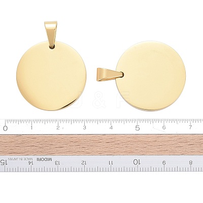 304 Stainless Steel Pendants Ion Plating(IP) STAS-P115-08G-1