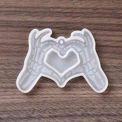 DIY Skull Theme Pendant Silicone Molds SIMO-H010-07C-1