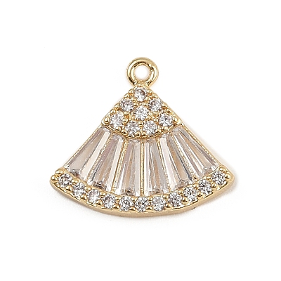 Brass Micro Pave Cubic Zirconia Pendants LS-KK-S339-07G-1