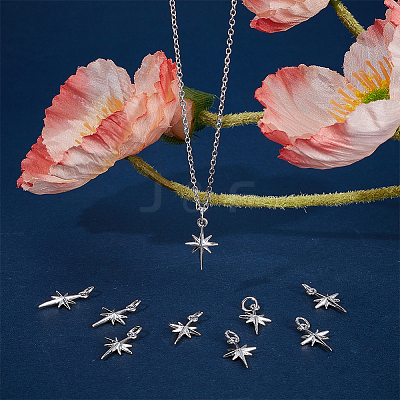 20Pcs Brass Pendants KK-BBC0024-66-1