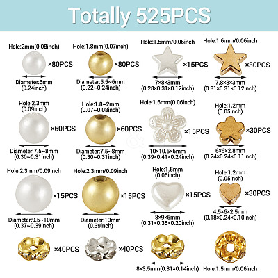 525Pcs Plastic Set KY-TA0001-65B-1