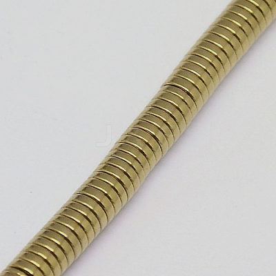 Electroplate Non-magnetic Synthetic Hematite Beads Strands G-J164A-4mm-07-1
