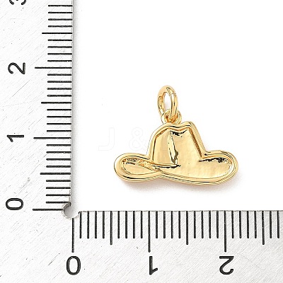 Brass Pendants KK-D426-08G-1