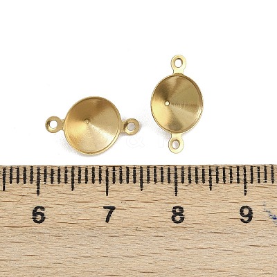 304 Stainless Steel Connector Charms STAS-B108-02G-01-1