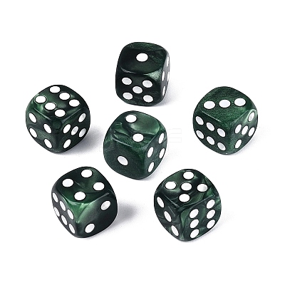 Opaque Acrylic Beads MACR-F083-14E-1