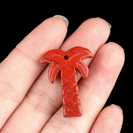 Natural Red Jasper Pendants PW-WG3631D-06-1