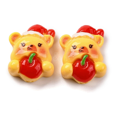 Christmas Theme Resin Cabochons RESI-R451-01F-1