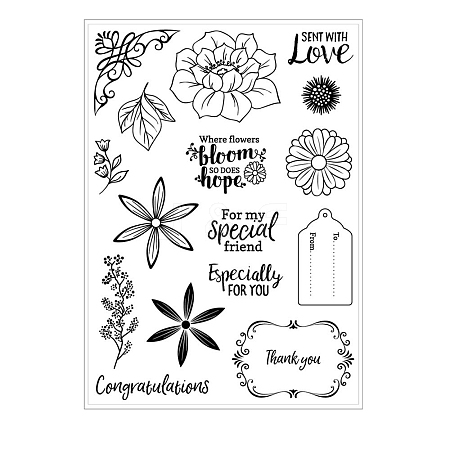 Clear Silicone Stamps PW-WG566B9-01-1