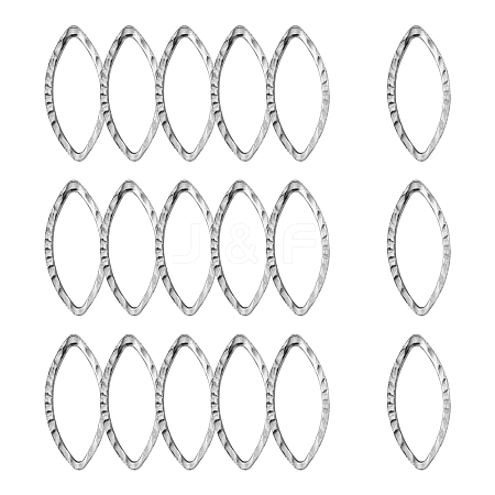 Tarnish Resistant 304 Stainless Steel Linking Rings STAS-I071-04P-1