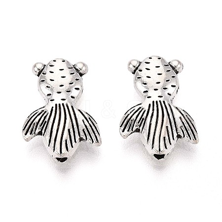 Tibetan Style Alloy Beads TIBEB-T004-06AS-1