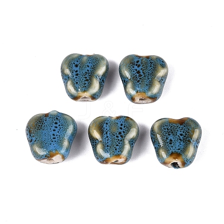 Vintage Porcelain Beads PORC-Q006-03A-1